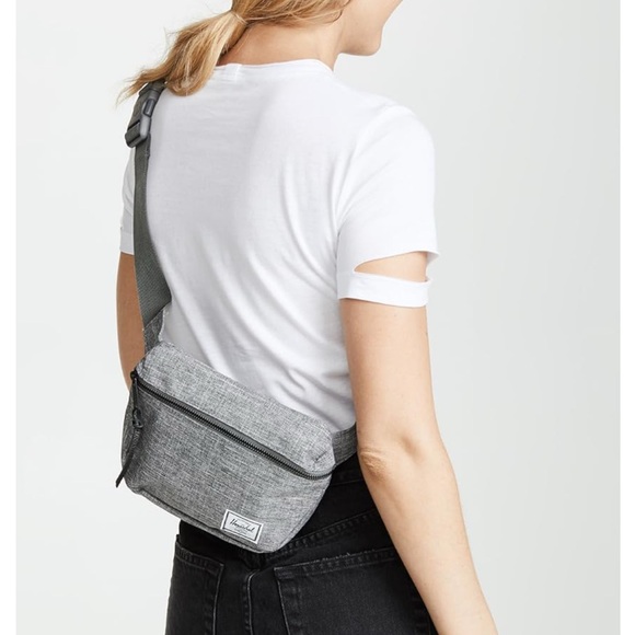 herschel | fifteen waist pack - raven crosshatch - Picture 5 of 10